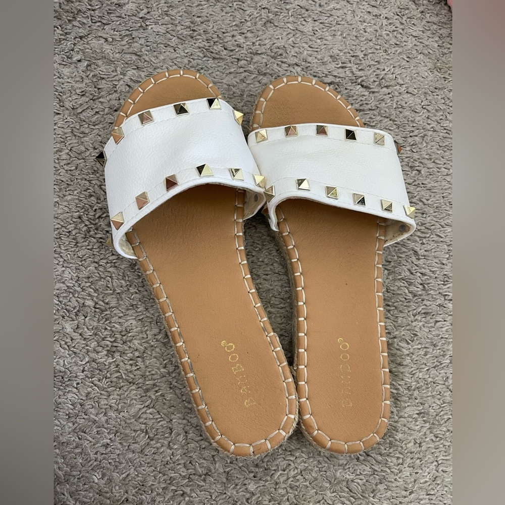White Summer Sandal